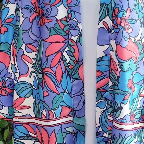 Vintage 2 piece floral jacket - Picture 7 of 11